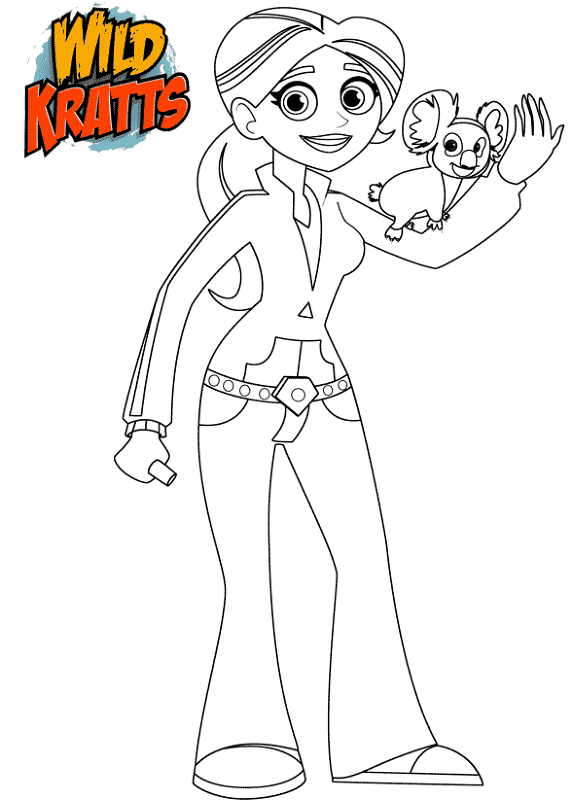 Desenho de Coalas para colorir e imprimir: número 21