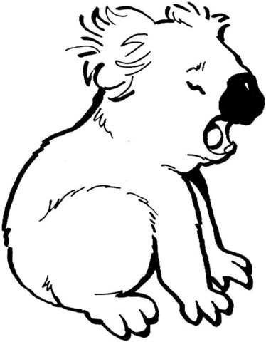 Desenho de Coalas para colorir e imprimir: número 27
