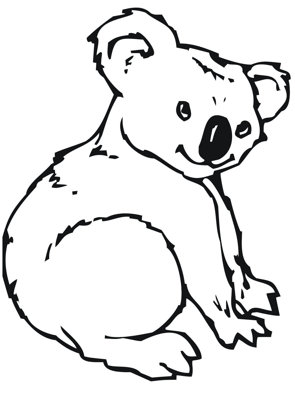Desenho de Coalas para colorir e imprimir: número 29