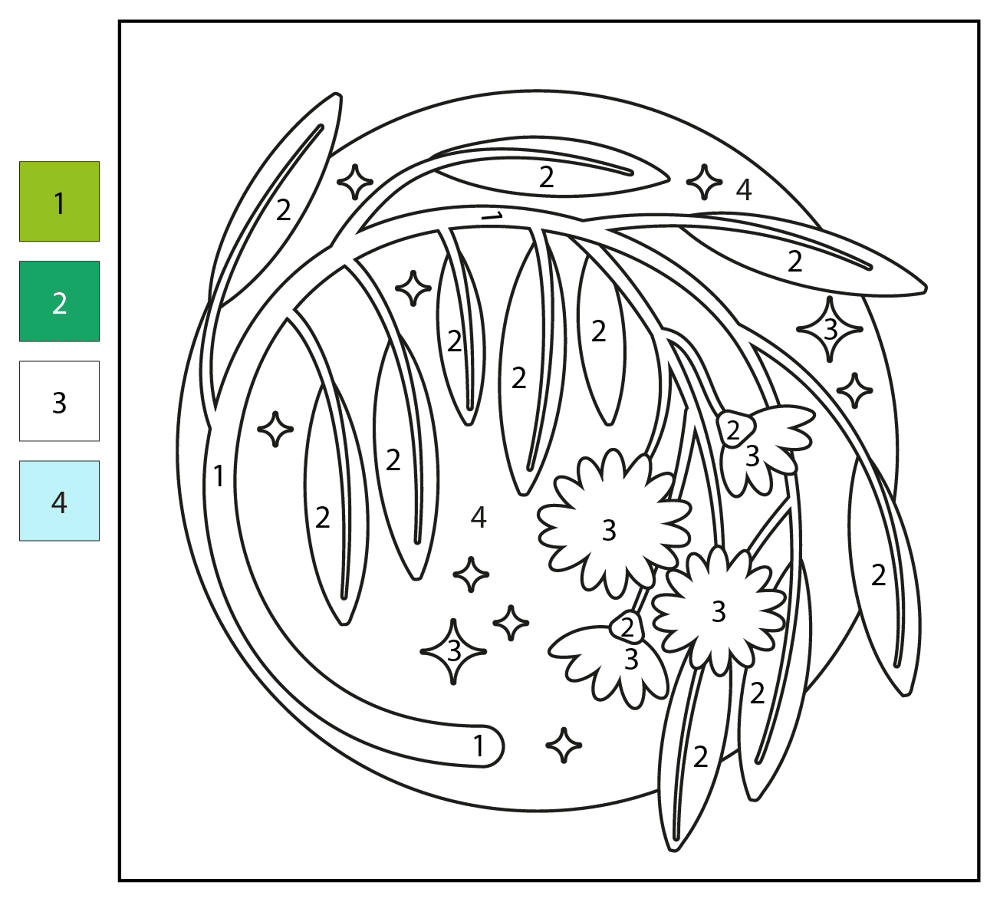 Desenho de Coalas para colorir e imprimir: número 31