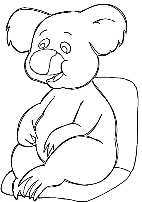Desenho de Coalas para colorir e imprimir: número 36