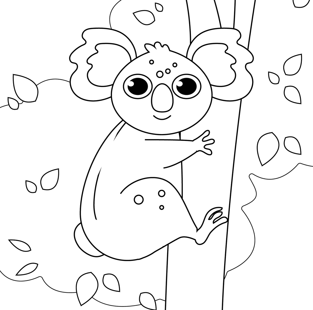 Desenho de Coalas para colorir e imprimir: número 39