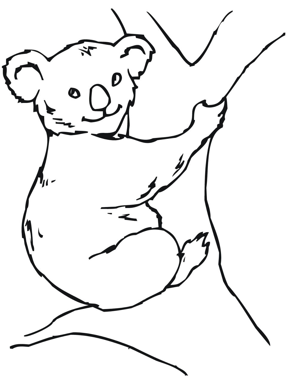 Desenho de Coalas para colorir e imprimir: número 41
