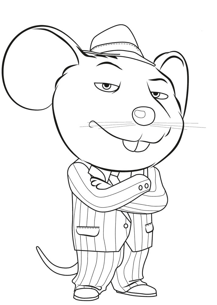 Desenho de Coalas para colorir