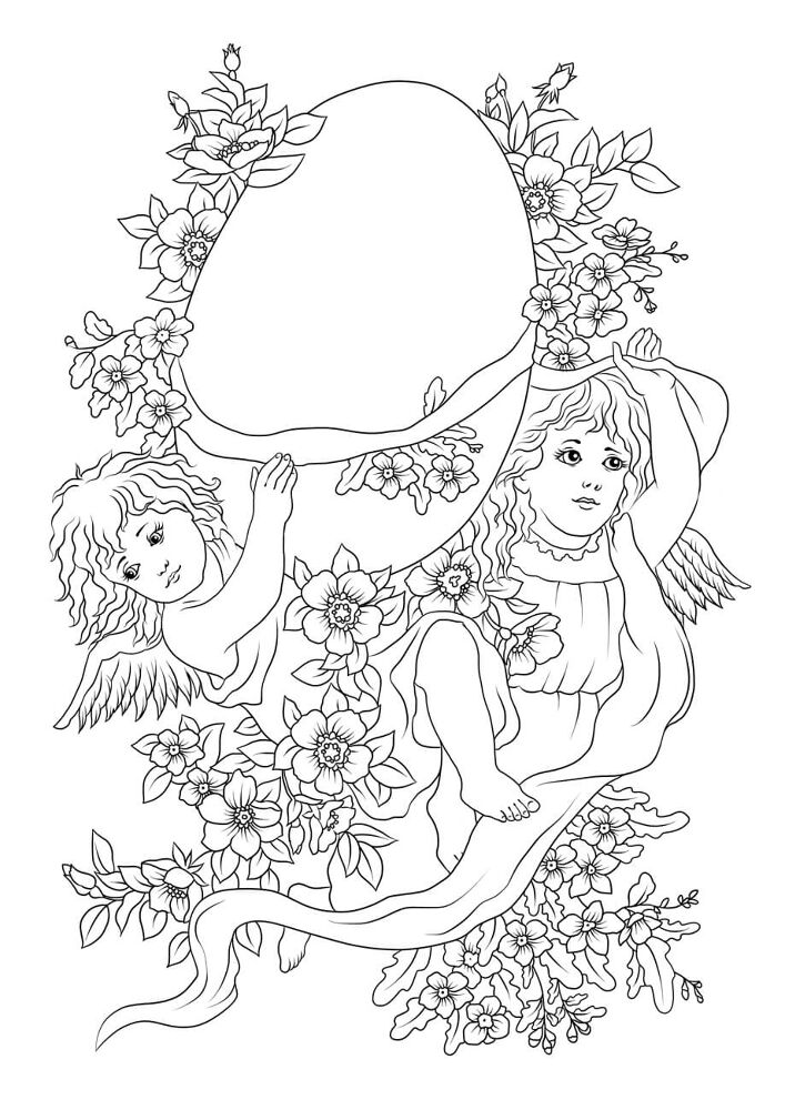 Desenho de Coelho Da Páscoa para colorir e imprimir: número 2