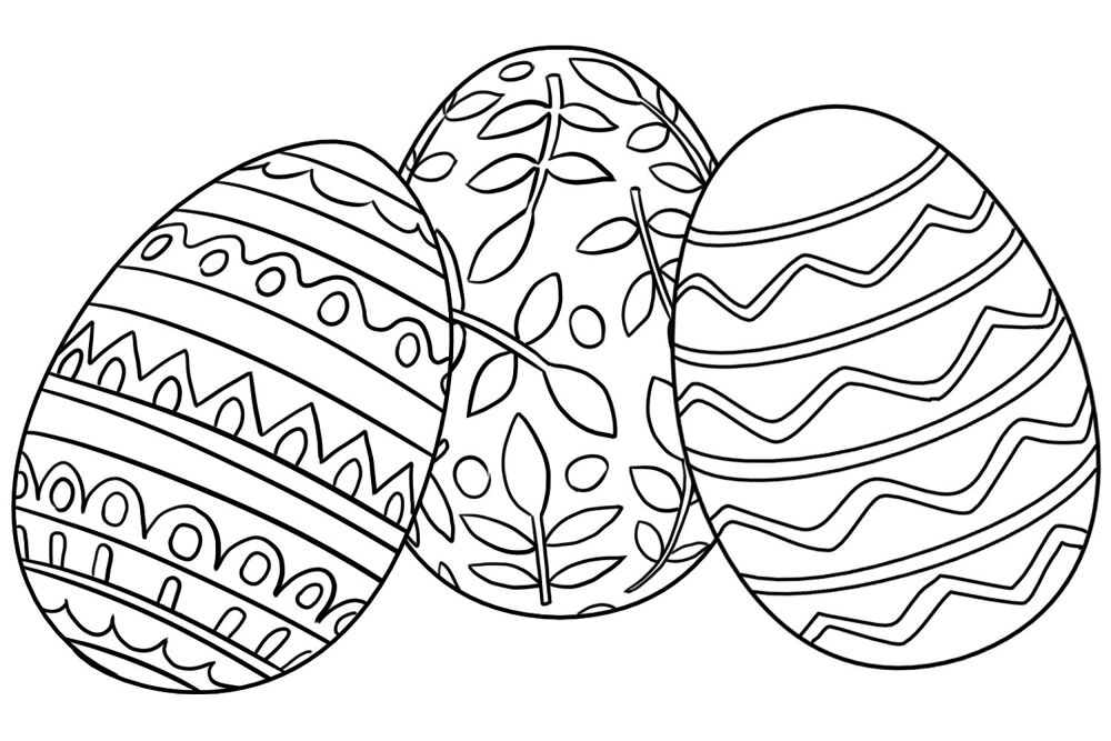 Desenho de Coelho Da Páscoa para colorir e imprimir: número 10