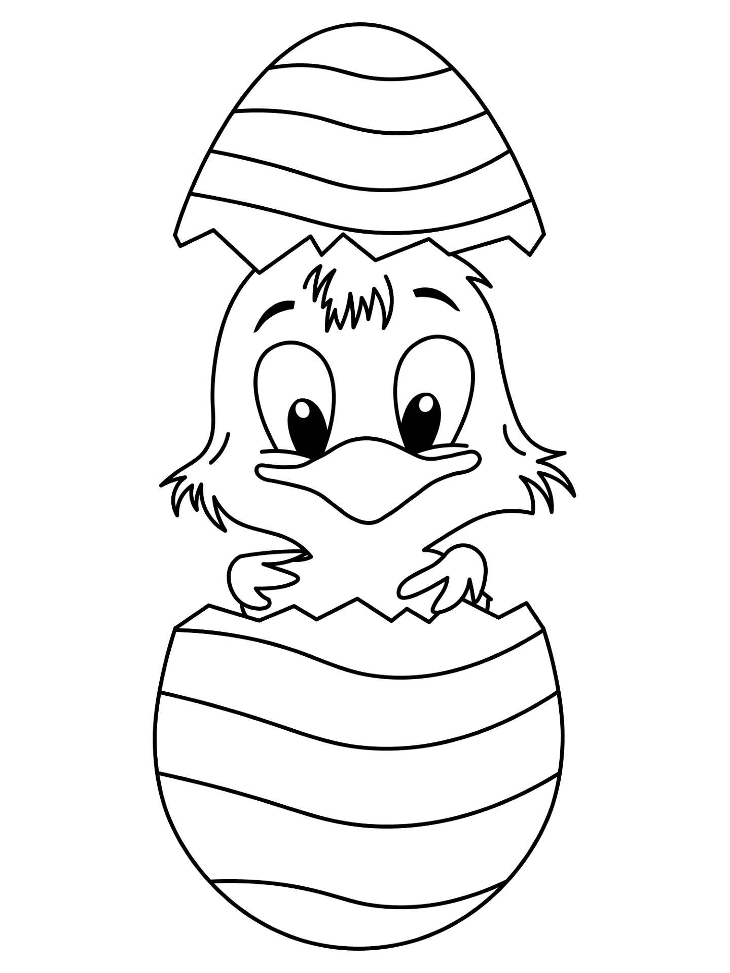 Desenho de Coelho Da Páscoa para colorir e imprimir: número 41