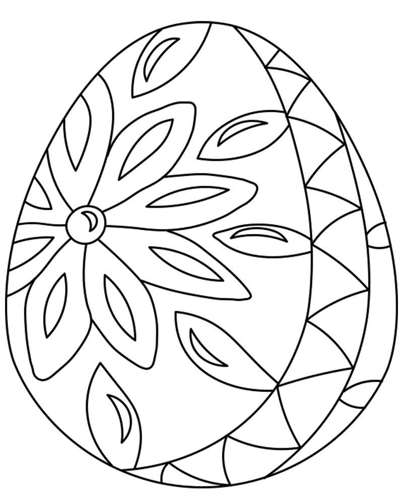 Desenho de Coelho Da Páscoa para colorir e imprimir: número 43