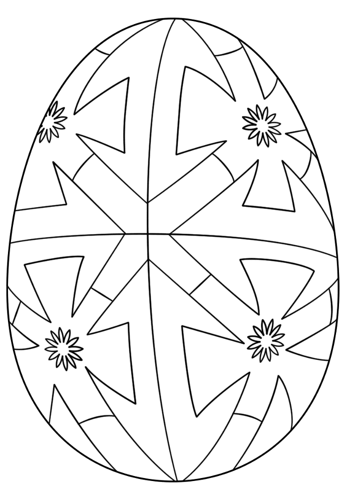 Desenho de Coelho Da Páscoa para colorir e imprimir: número 48
