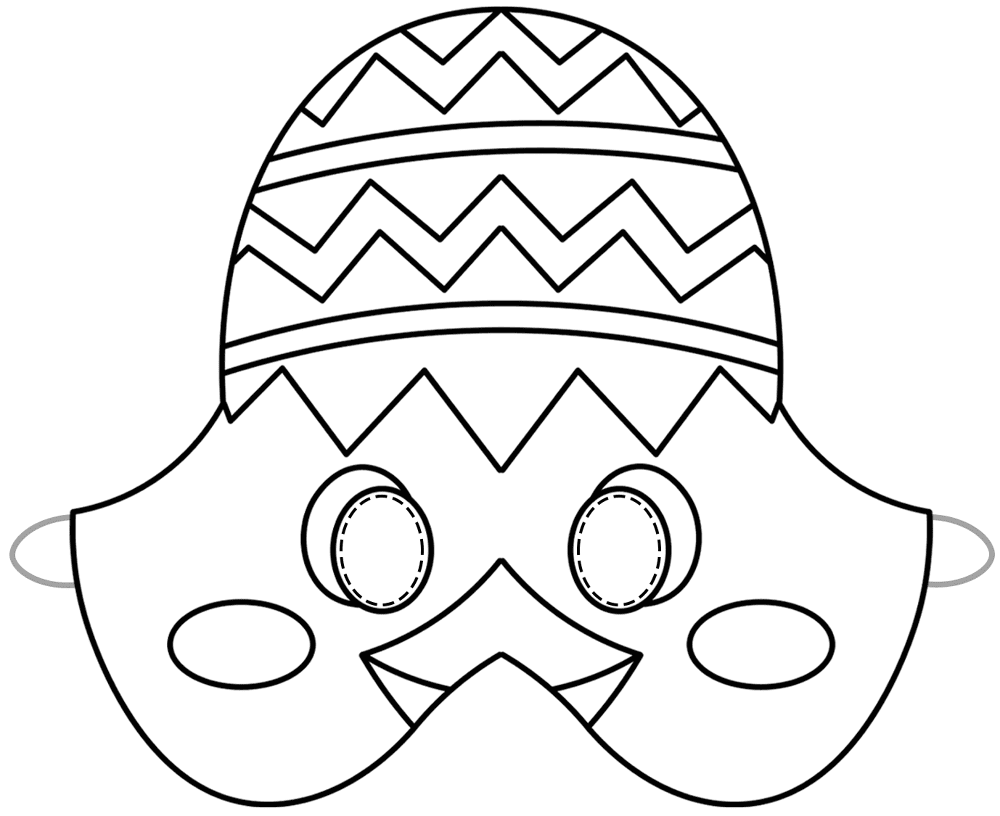 Desenho de Coelho Da Páscoa para colorir
