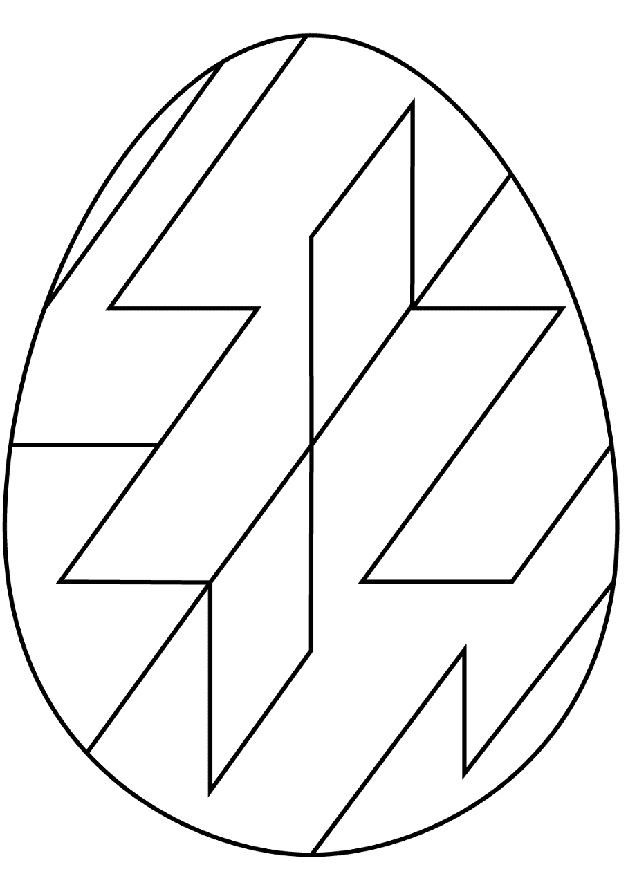 Desenho de Coelho Da Páscoa para colorir