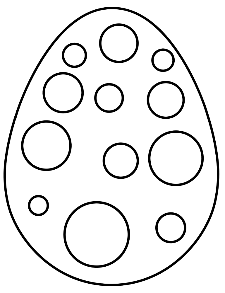 Desenho de Coelho Da Páscoa para colorir