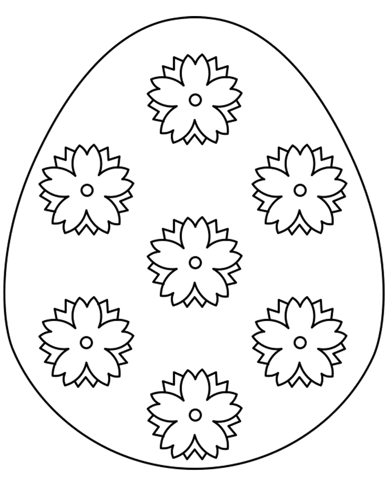 Desenho de Coelho Da Páscoa para colorir