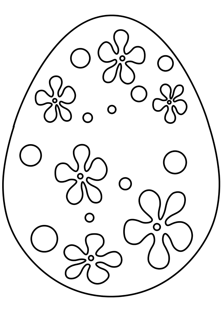 Desenho de Coelho Da Páscoa para colorir