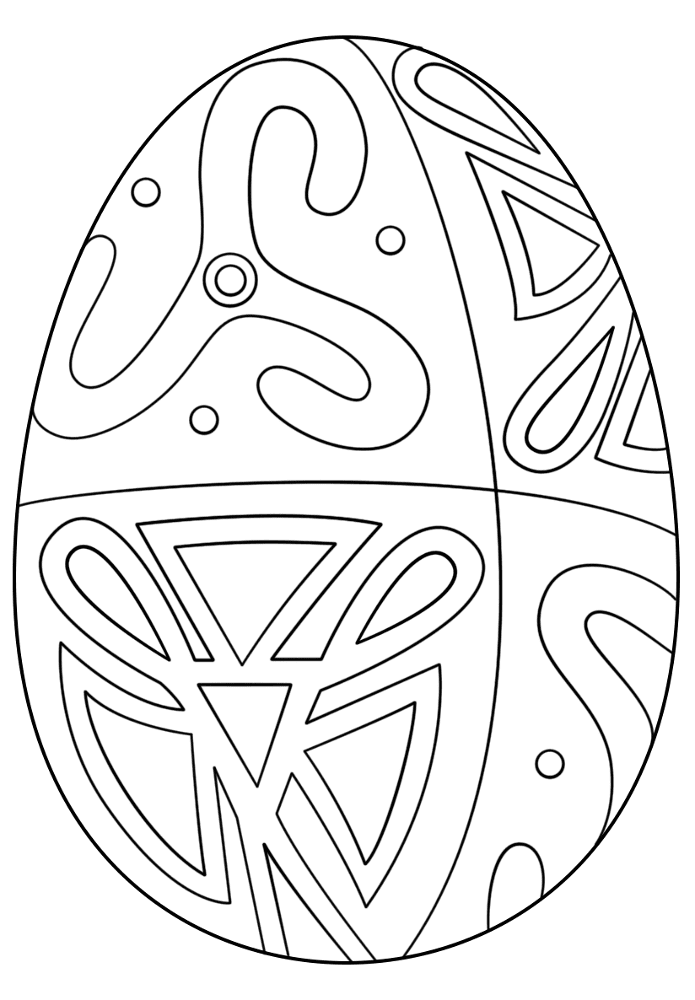 Desenho de Coelho Da Páscoa para colorir