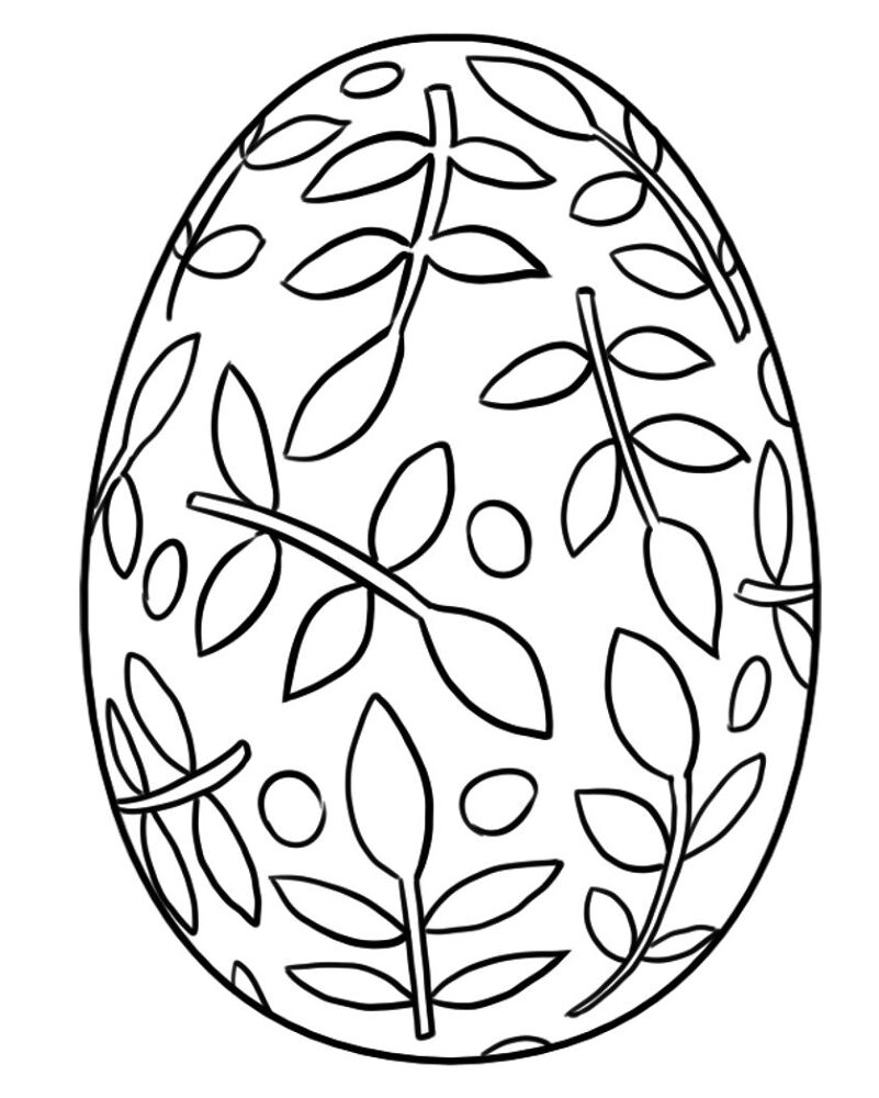 Desenho de Coelho Da Páscoa para colorir