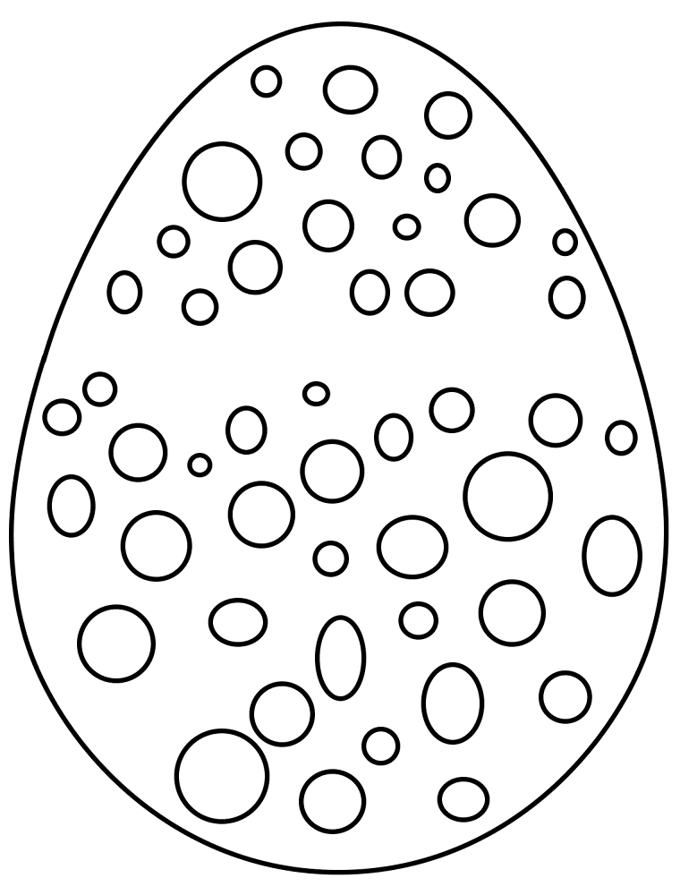 Desenho de Coelho Da Páscoa para colorir