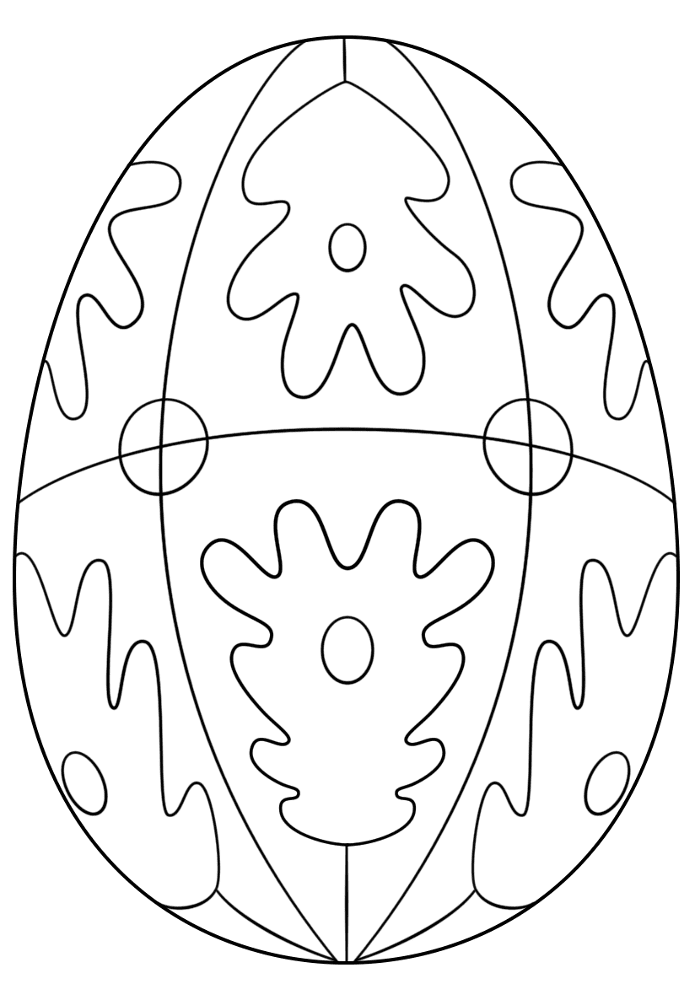 Desenho de Coelho Da Páscoa para colorir
