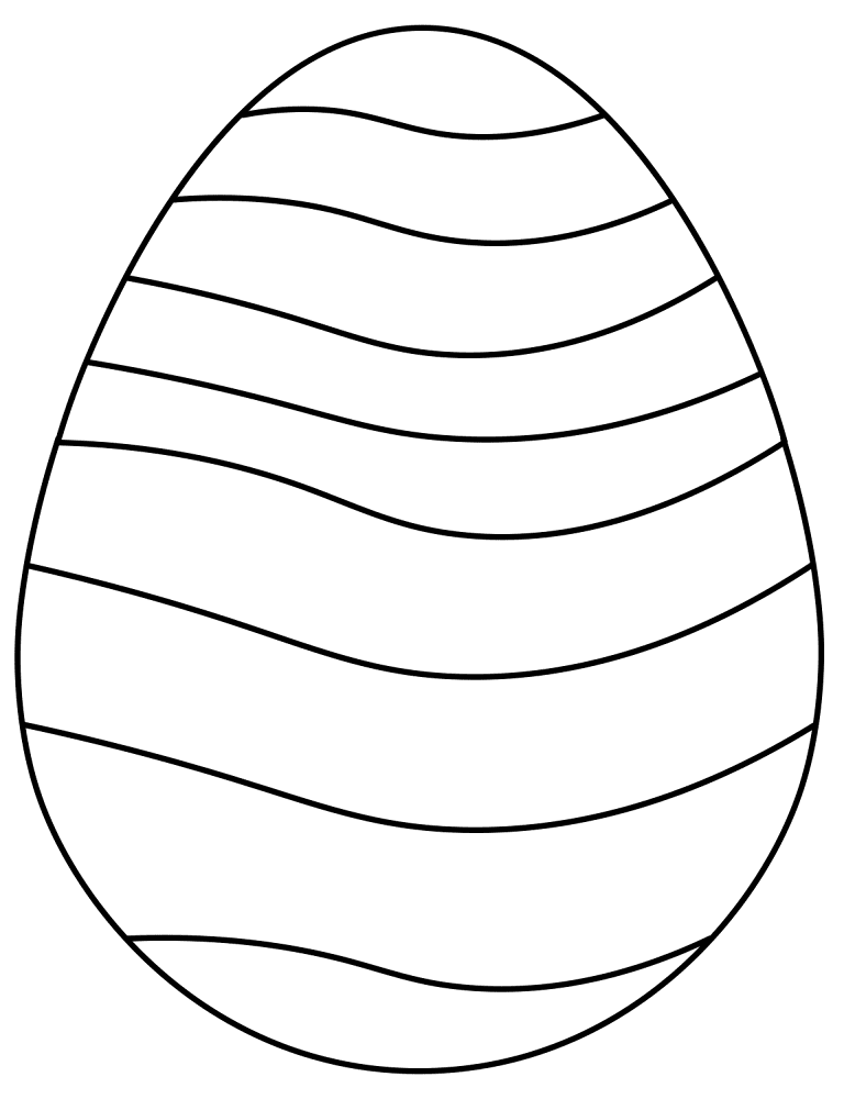 Desenho de Coelho Da Páscoa para colorir