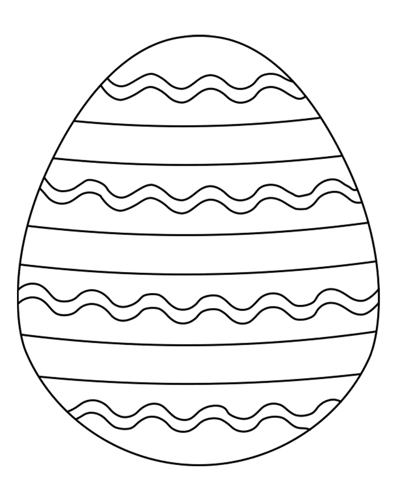 Desenho de Coelho Da Páscoa para colorir