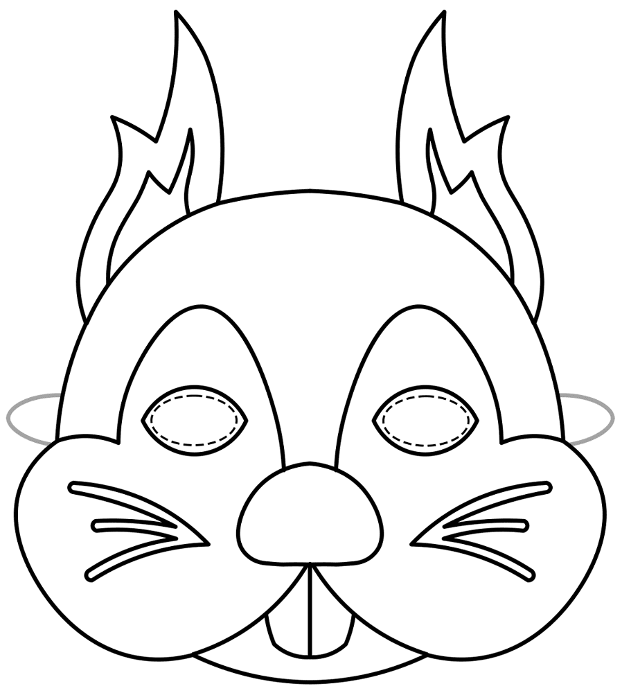 Desenho de Coelhos para colorir