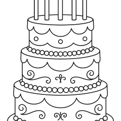 Desenho de Comida para colorir e imprimir: número 5