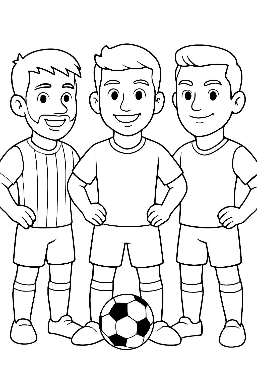 Desenho de Copa do Mundo para colorir e imprimir: número 13