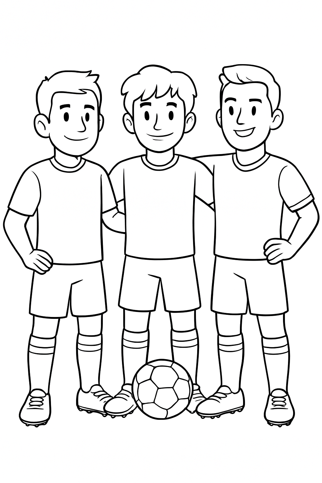 Desenho de Copa do Mundo para colorir e imprimir: número 14