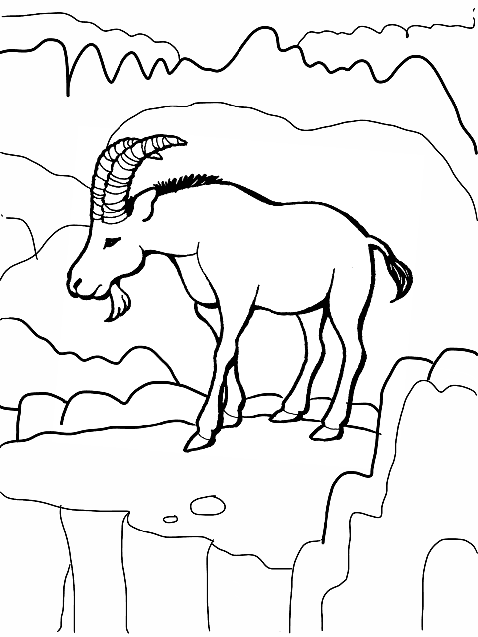Desenho de Corneta para colorir e imprimir: número 23