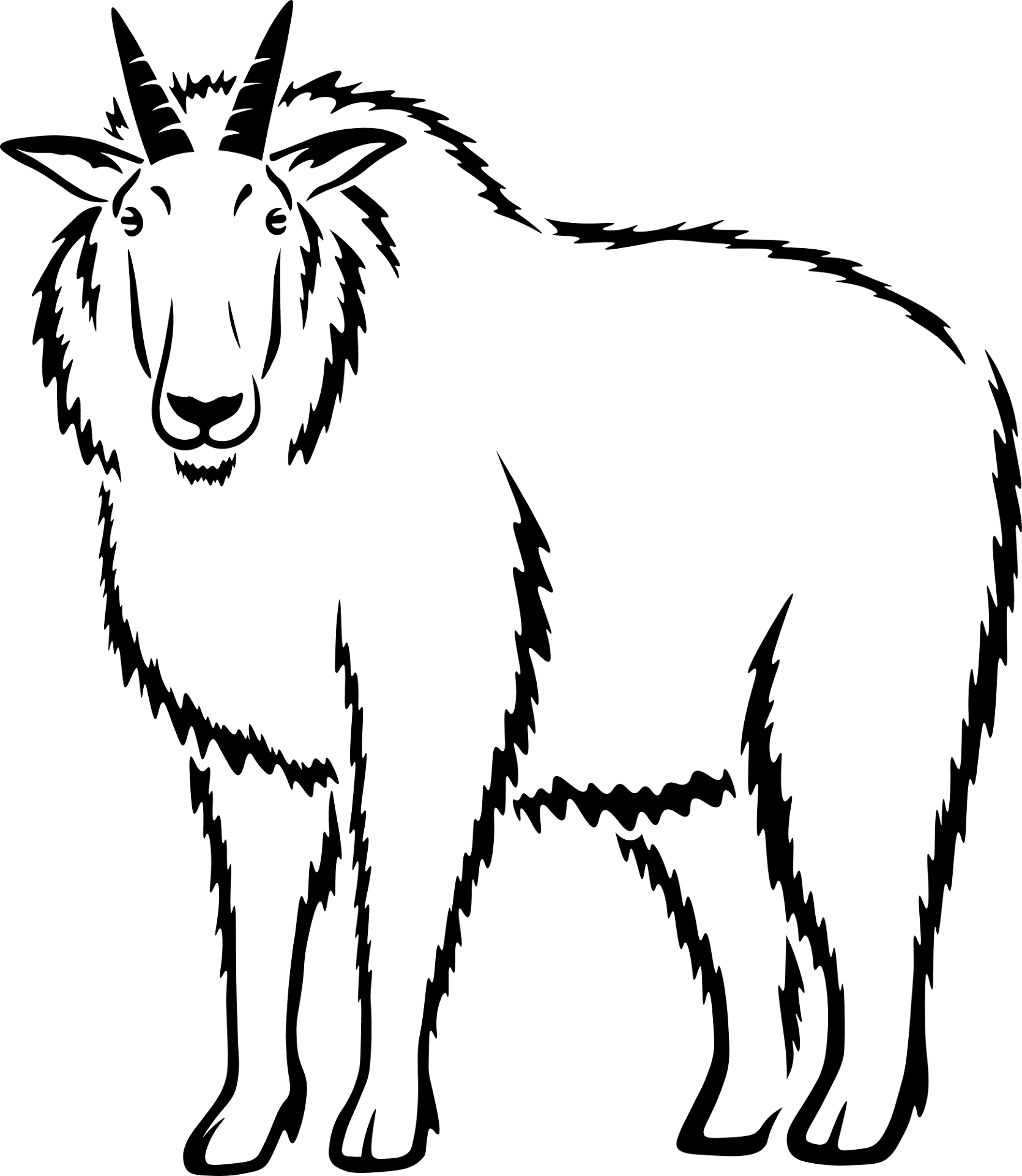 Desenho de Corneta para colorir e imprimir: número 24