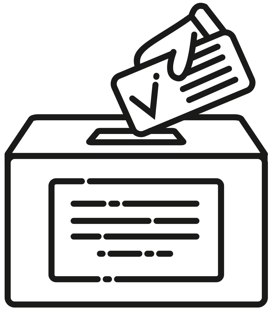 Desenho de Data Das Eleições para colorir e imprimir: número 2