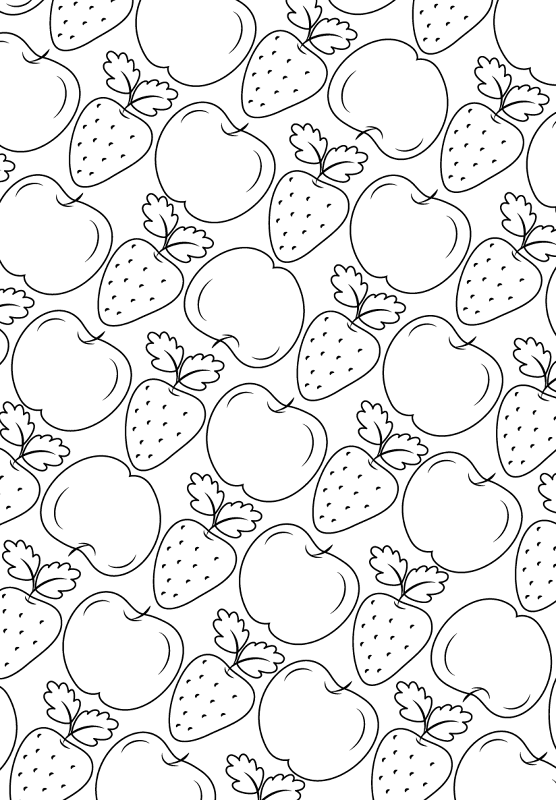 Desenho de Decorativo para colorir e imprimir: número 2