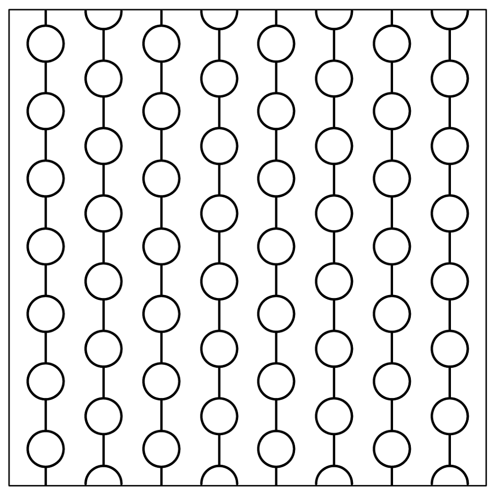 Desenho de Decorativo para colorir e imprimir: número 7
