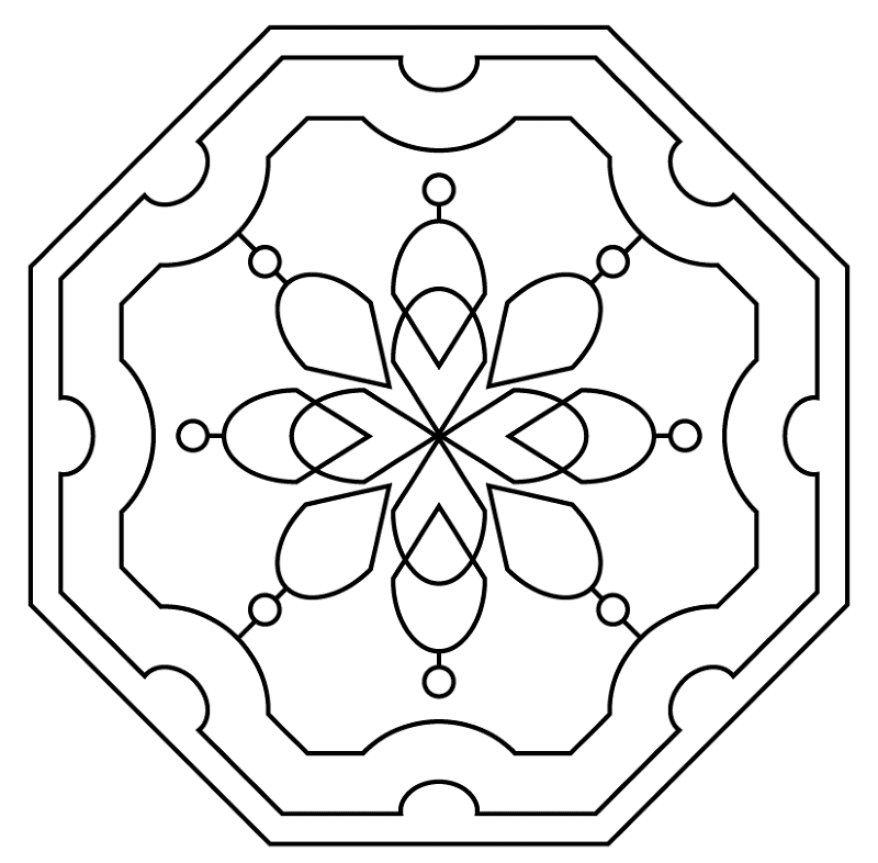 Desenho de Decorativo para colorir