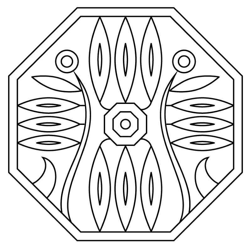 Desenho de Decorativo para colorir
