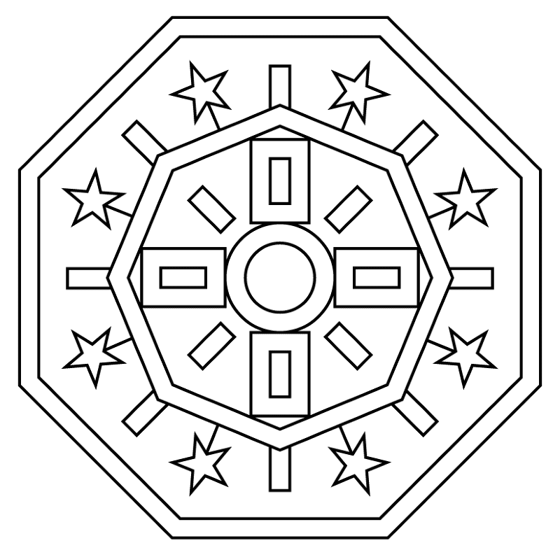 Desenho de Decorativo para colorir