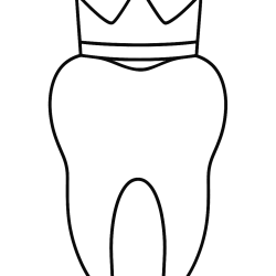 Desenho de Dentistas para colorir e imprimir: número 7