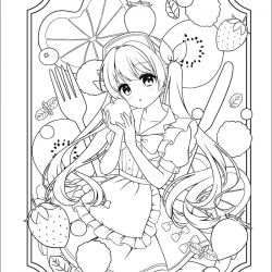 Desenho de Desenhos Fofos para colorir e imprimir: número 5