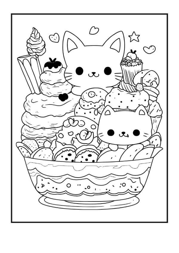 Desenho de Desenhos Fofos para colorir e imprimir: número 13