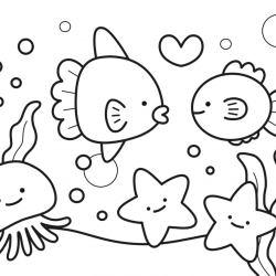 Desenho de Desenhos Fofos para colorir e imprimir: número 15