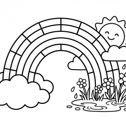 Desenho de Desenhos Fofos para colorir e imprimir: número 23