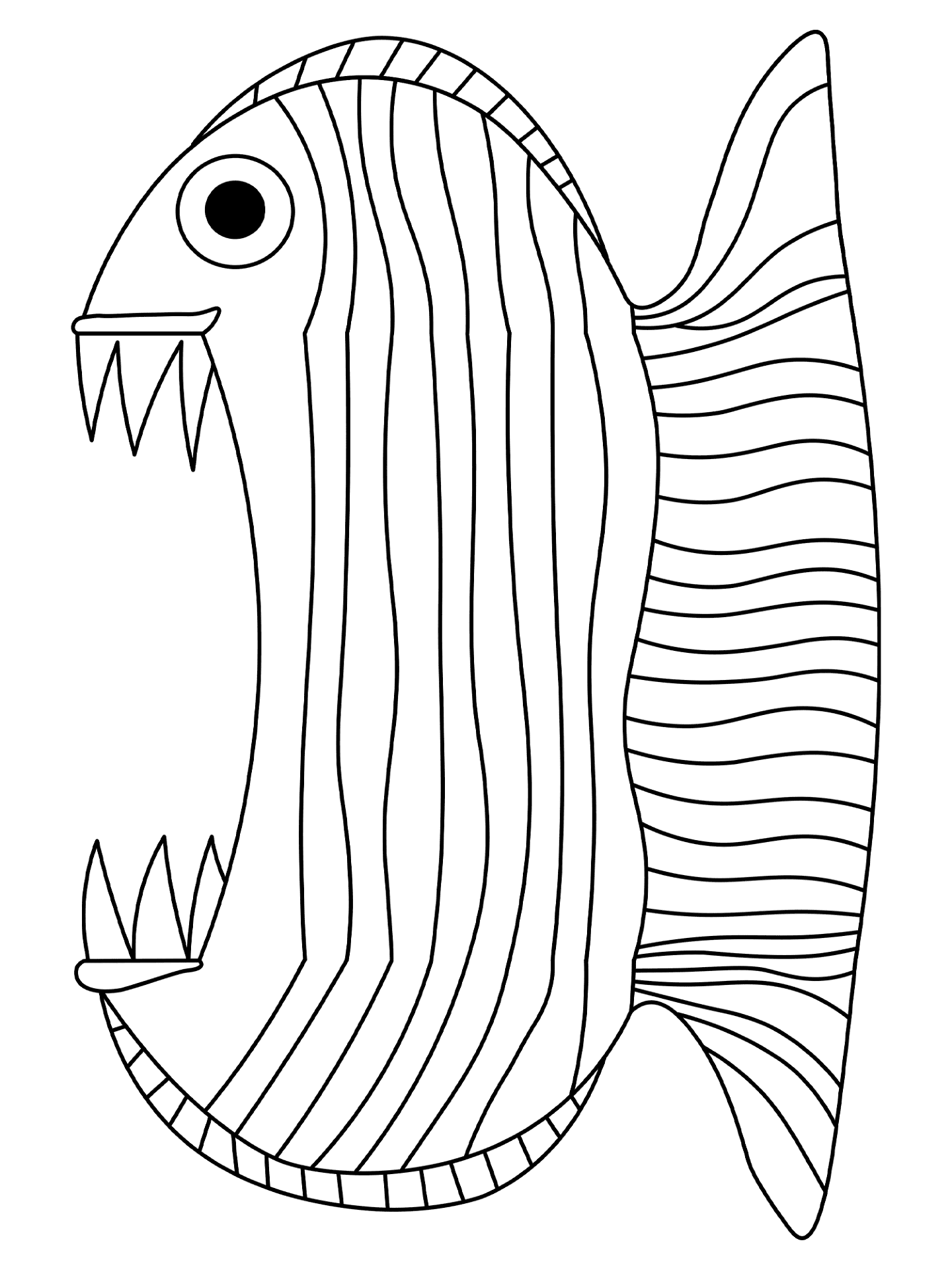 Desenho de Desenhos de Animais Marinhos para Colorir para colorir e imprimir: número 21