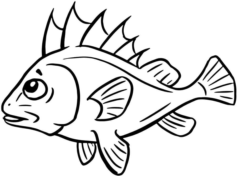 Desenho de Desenhos de Animais Marinhos para Colorir para colorir e imprimir: número 30