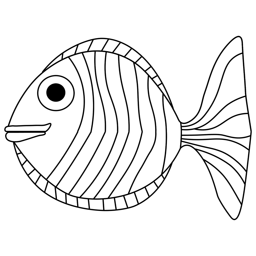 Desenho de Desenhos de Animais Marinhos para Colorir para colorir e imprimir: número 31