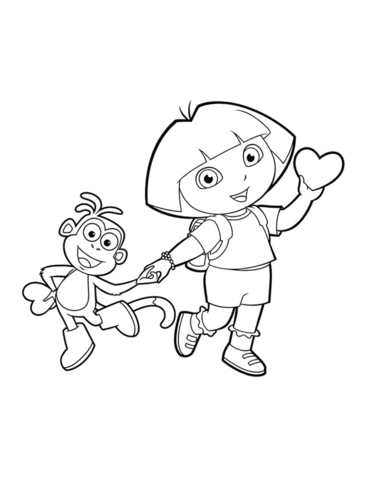 Desenho de Dia Da Amizade para colorir e imprimir: número 9