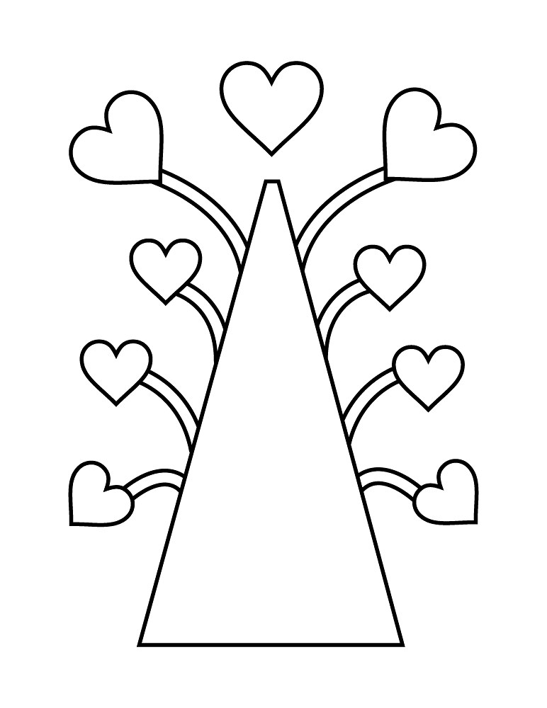 Desenho de Dia Da Árvore para colorir e imprimir: número 11