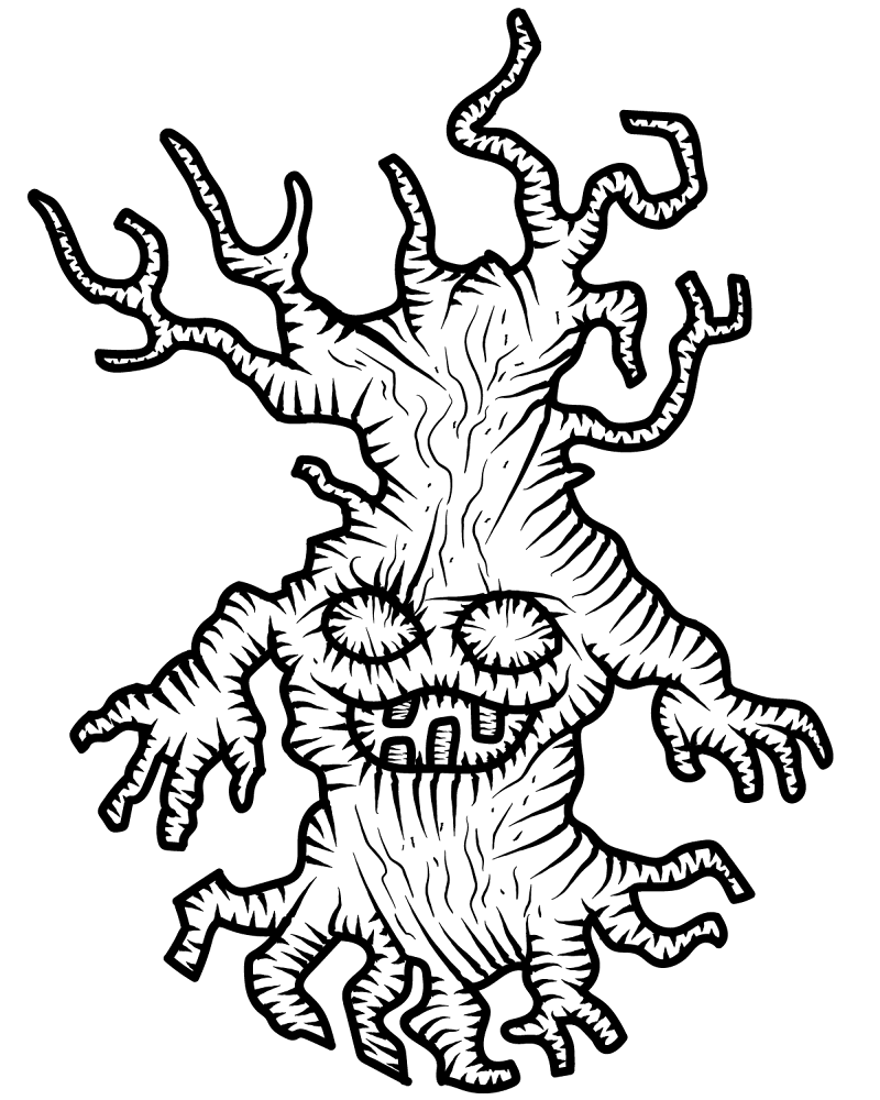 Desenho de Dia Da Árvore para colorir e imprimir: número 14