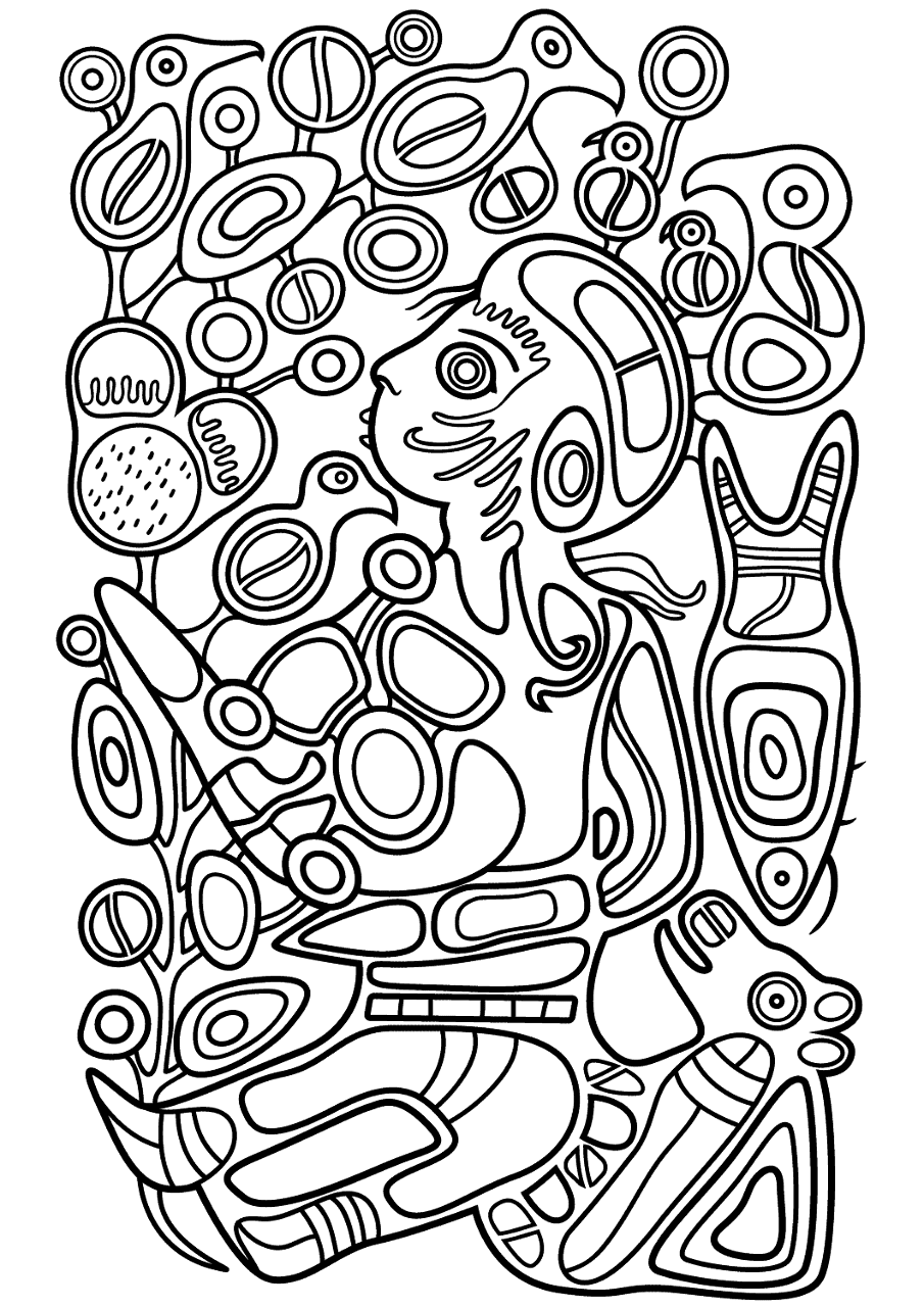 Desenho de Dia Da Árvore para colorir e imprimir: número 23