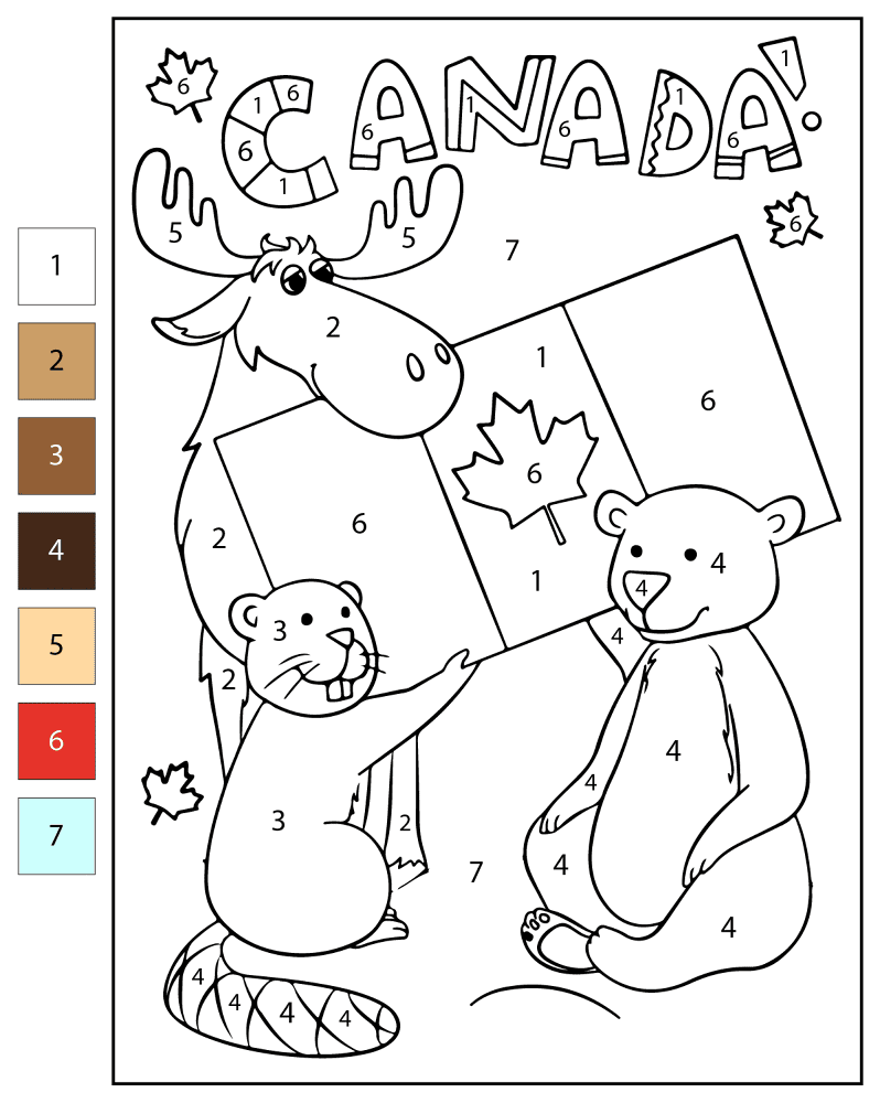 Desenho de Dia Da Árvore para colorir e imprimir: número 24