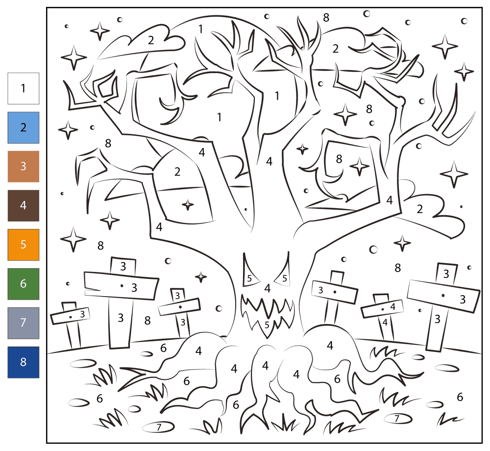 Desenho de Dia Da Árvore para colorir e imprimir: número 26